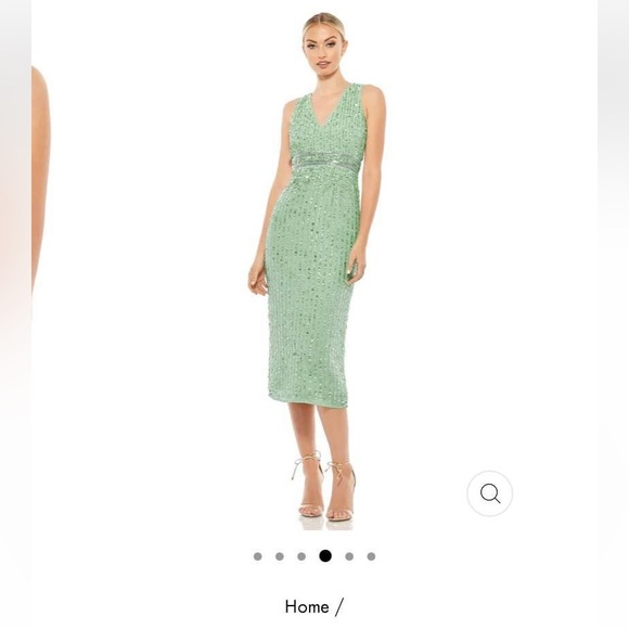 MacDuggal, 12, Mint Green Cocktail - Picture 2 of 6